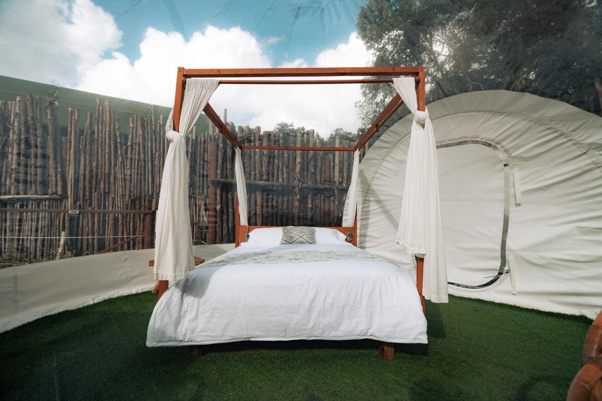 Bubblesky Glamping 15 Min From Medellin Hotel Rionegro Bagian luar foto