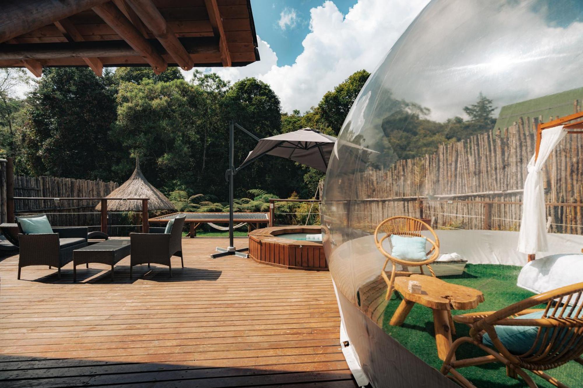 Bubblesky Glamping 15 Min From Medellin Hotel Rionegro Bagian luar foto