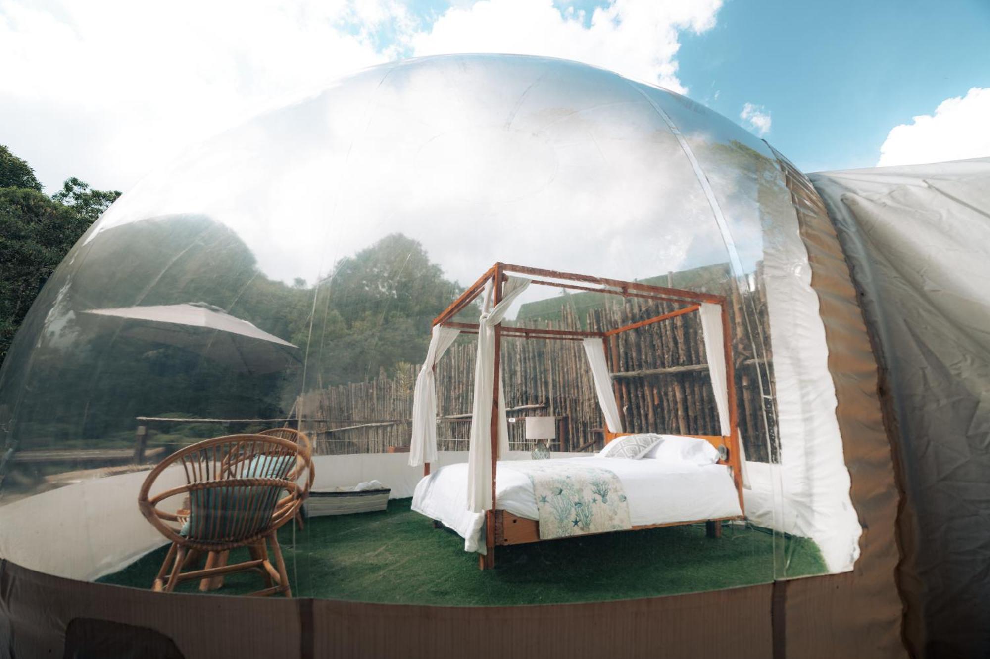 Bubblesky Glamping 15 Min From Medellin Hotel Rionegro Bagian luar foto