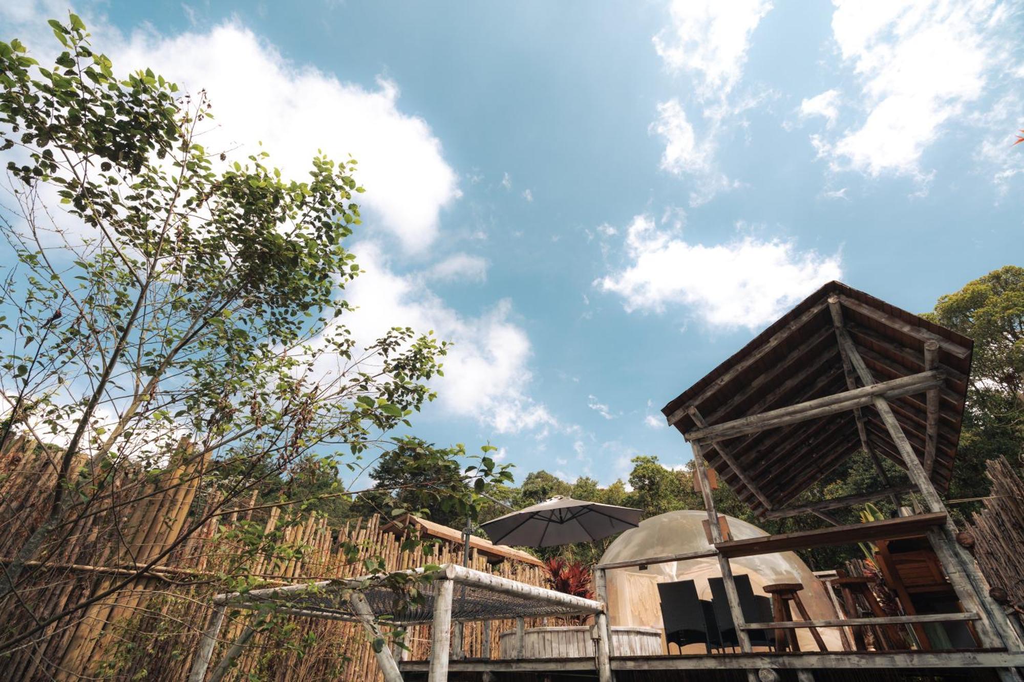 Bubblesky Glamping 15 Min From Medellin Hotel Rionegro Bagian luar foto