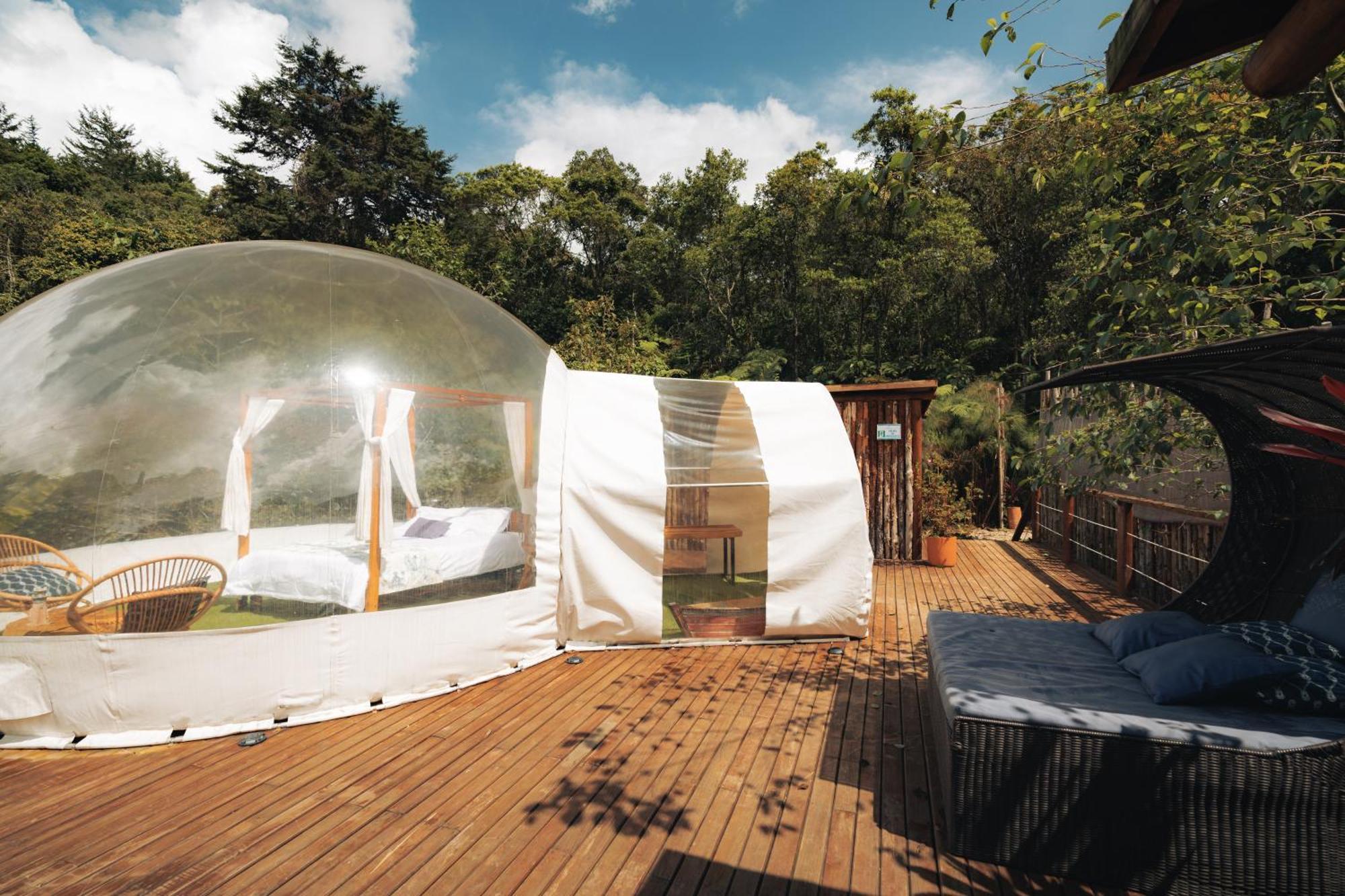 Bubblesky Glamping 15 Min From Medellin Hotel Rionegro Bagian luar foto
